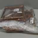 Anyprime Teak Shower Benches for Inside Shower – Waterproof Wood Shower Stool with Storage Shelf, NonSlip Spa Bathroom Seat Chair for Adults & Seniors, Ideal for Relaxing and Home Use