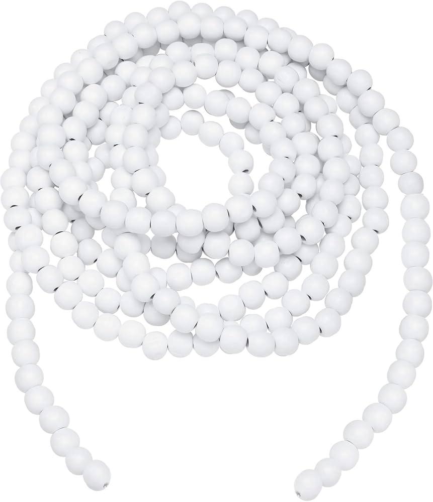 12 Feet Christmas Wooden Beads Garland