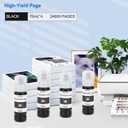 Replacement for Epson T522 522 Black Ink Refill Bottles for ET-2803 ET-2720 ET4800 ET-2800 ET-2760 ET-4760 ET-2750 ET-3760 ET-2850 ET-15000 ET-4700 ST-4000 ST-2000 ET-3710 Printer(BK), 3 Pieces