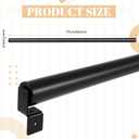 Shimeyao Outdoor Cat Anti-Escape Barrier Fence Height Extender Solution for Pets Invisible Fence Toppers for Height Privacy Rollers for Balcony Patios Gardens(3.84 ft)