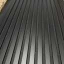 RITOLLO 4 Pack Wood Panels for Wall - 47.2"23.6" Wood Slat Acoustic Panels for Wall, Soundproof Panels, 3D Fluted Panels for Interior Wall Decor (Matte Black)