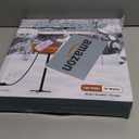 Feemiyo Heated Bird Bath for Outdoors for Winter, 75W Bird Bath Water Heater Bird Bath Deicer,Deep Bowl Thermostatic Control Weather Resistance with Stable Metal Pole for All Seasons(Green)