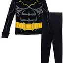 DC Comics Justice League Robin Cosplay Pajama Shirt and Pants Sleep Set Toddler to Big Kid Size 41