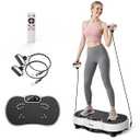 HTM Vibration Plate Exercise Machine - 300 lbs Weight Capacity, 120 Speed Levels, 9 Workout Modes for Home Fitness, Muscle Toning & Weight Loss