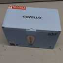 Gozelux LED Edison Bulbs 6W, Equivalent 60W, High Brightness Daylight White 5000K, 750 Lumens, ST58 Vintage LED Filament Bulbs with 90+ CRI, E26 Base, Dimmable, Clear Glass, Pack of 8