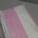 White and Pink Towel