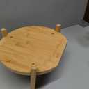 Drink Dispenser,Beverage Dispenser And Water Dispenser Stand. Fit Max 9.3 Inch Diameter - Natural Bamboo Wood