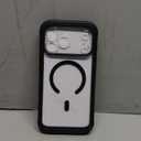 Miracase for iPhone 17 Pro Max Case 6.9" Full-Body Phone Case with Built-in Glass Screen Protector& Full Camera Protector, Camera Control [Magnetic with MagSafe] Drop Proof 17 ProMax Cover, Black