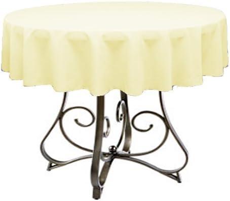 Tablecloth 54" Round Yellow