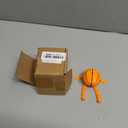 3D Printed Basketball & Articulated Ball Buddy, Movable Basketball Figurines for Desk Decor, Sport Lover Gifts, Unique Sports Collectible Figurines, (Basketball).