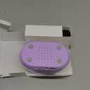 Kids Karaoke Machine with 2 Wireless Microphones, Bluetooth Speaker with Voice Changer & LED Lights, Portable Singing Toy Gift for Boys & Girls Ages 312 (purple)