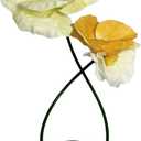Yellow Champagne Gold White Flowers Decoration for Party