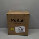 PoKat 23" Light Blue Table Lamps Set of 2, Modern Bedside Lamps for Bedroom, Coastal Ceramic End Table Lamps for Living Room, Ocean Nightstand New Home Decor Lamps