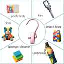 Boot Hangers Clips Hanging Laundry Hooks Clothes Pins Hanger with Clip, Portable Rose Golden Home Travel Hangers for Socks Towels Shoes Clamps,Heavy Duty Closet Hanger Organizer (20 Pack)