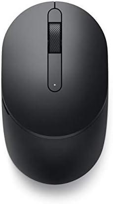 Dell MS5120W Mobile Pro Wireless Mouse – Wireless 2.4GHz, Bluetooth 5.0, Microsoft Swift Pair/Dell Pair (Windows 10 & 11 only), Optical LED Sensor - Black