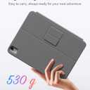 ESR iPad Air 11" (M3/M2) & 5th/4th Gen Flex Keyboard Case, Ultra-Light Magnetic Detachable Keyboard with Writing/Viewing Modes, Larger Precision Trackpad, Dark Gray