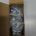 Snowblower Rubber Impeller Kit 1/4" 3-Blade Universal Compatible with Modifies 2-Stage Machine 1/4" Thick Rubber Paddle