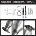 Front & Rear Catalytic Converter for 2009-2013 Honda Fit 1.5L, High Performance Exhaust Manifold (EPA Compliant)