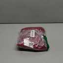 SPORLIKE Women Ruffle High Waist Swimsuit Two Pieces Push Up Tropical Print Bikini (Medium, Solid Red)