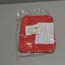 Replacement Lids fits Pyrex 11-Cup Glass Food Storage Container Bowls, (9.75 x 8-Inch) Plastic Rectangle Lids Covers for Pyrex 7212-PC, Airtight & Leakproof (2-Pack, Red)