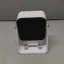 Wireless Induction Speaker 5-in-1 Bluetooth Speaker with Phone Holder, Surround Sound, 3500mAh, 8 RGB Ambient Lights, 360° Adjustable Stand, Holder for iPhone/Android/iPad Gifts for Men Women (White)