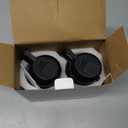 CXINYI - 16oz/470ml Olive Oil Dispenser for Kitchen with Stickers - 2 in 1 Olive Oil Sprayer for Cooking, Air Fryer, and Salad, 2 Black (Light-Proof Kitchen Gadget)