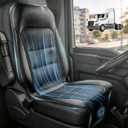Cooling Seat Cover for Cars, 12V 3-Speed Cooling Car Seat Cushion with Weight Sensing, Universal Fit for Summer Car SUV Truck Bus, Comfortable Non-Slip Breathable 3D Mesh Leather, Black