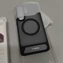 TORRAS Strong Magnetic & Seamless Stand for Samsung Galaxy S26 Ultra Case, Fit for MagSafe, Mil-Grade Drop Protection, Kickstand for Samsung Galaxy S26 Ultra Case, Translucent Back/Black Edge