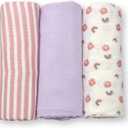 Fruit of the Loom Layette Collection - Layette Set for Baby Boy, Girl & Unisex (One Size, Rainbow Swaddles)