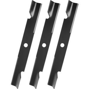Keycci 103-6403 Hi Lift Mower Blade Compatibles with Ex Mark L Azer Z 60 Inch Deck, 103-6403-S Heavy Duty Mower Blade for Ex Mark L Azer Z XP AS XS E-Series S-Series, 3 Pack