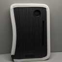 Laptop Bed Desk, Foldable Lap Desk, Portable Lap Table, Laptop Stand with Cup Holder & Tablet Slot & Lifting Handle for Working Writing Drawing & Eating - Black