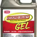 CRC Evapo-Rust Gel Rust Remover, 8 Fl Oz, Rust Remover for Vertical Surfaces, Eliminates Oxides from Aluminum, Cast Iron, and Steel