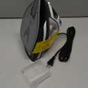 Steam Iron for Clothes 20s Fast Heat-up,1700W Iron with 14.07oz Large Water Tank,Non-Stick Ceramic Soleplate, Anti-Drip, Auto-Off, Burst Steam, Self-Cleaning, Ironing Clothes for Home, Grey