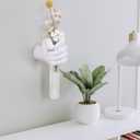 Hand Wall Vase, White Hand Sculpture for Kinetic Art,Unique Wall Spooky Hand Decor, Hanging Vase for Unique Decoration in Living Rooms, Entrance and Room,Palmistry vase Statue (White)