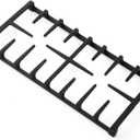 Upgraded WB31X27150 Center Grate Replacement for GE Stove Parts JXGRATE1 WB31X24737 General Electric Gas Range Grate Cast Iron Surface Burner Grate GE Cooktop Parts Stove Top Grate 1Pcs