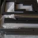 PRAISUN 66" L Shaped Gaming Desk with LED Lights & Power Outlets, Computer Desk with Fabric Drawers and Print Stand, Corner Office Desk, Monitor Stand, Mesh CPU Stand, Black