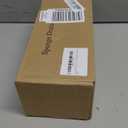 Cisily Kitchen Sink Caddy Organzier with High Brush Holder, Sponge Holder for Sink, 304 Rustproof Stainless, Kitchen Countertop Soap Dispenser Organizer, Kitchen Decor and Accessories (9.25, Black)