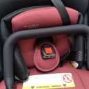 Britax Poplar S Convertible Car Seat, 2-in-1 Car Seat Extended Rear Facing, 17 Slim Car Seat Design with Fast & Easy ClickTight Installation, Anti-Rebound Bar & SafeWash Fabrics Ruby Onyx, Manufacture Date: 2026/04/27
