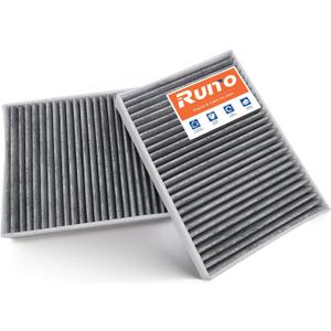 RUITO Cabin Air Filter Fits X5, X6, X7, 530E, 530i, 540i, 740i, 750i, 840i, M5, M8, Replacement for CF12501, PC99244, 64119366401