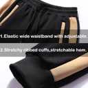 GXAMOY Men's 2 Pieces Tracksuits Running Sports Suits Drawstring Waistband Sweatsuit (S)