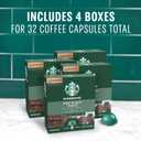 Starbucks by Nespresso Vertuo, Pike Place, Medium Roast Coffee 32-count Coffee Pods, Brews 7.8 oz. (EXP 08/03/26)
