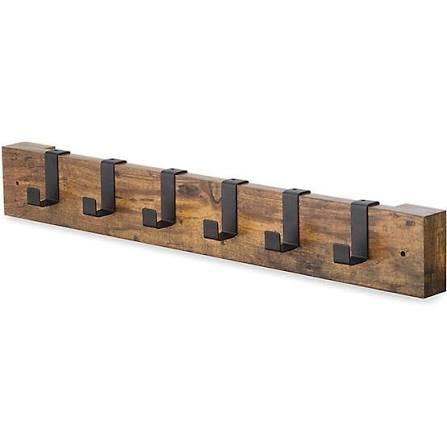 Whitmor Modern Industrial Coat Rack 2,63*23,75*3,13 in