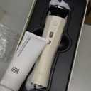 INIA 3-in-1 Red Light Therapy for Face and Neck Beauty Device for Puffiness & Skin Firming Skincare Tool (White)