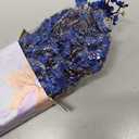 JAKY-Global Real Babys Breath Artificial Flowers Dark Blue 6 Bundle Vase Filler European Fake Silk Plants Decor Dresser Wedding Party Decoration Bouquets DIY Home Garden