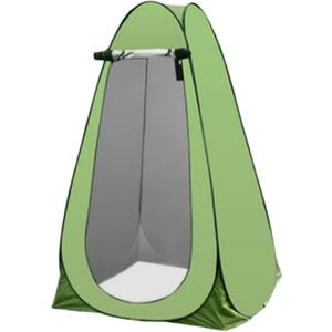ELITE BAY Waterproof Tent with Two Windows – 170T Polyester Lightweight Shelter for Outdoor, Hiking & Beach | Single & Double Size Options | Easy Setup | Portable Green Pop-Up Tent for 1-2 Persons