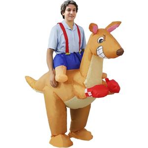 InfleasJoiy Kangaroo Adult Fun Costume for Big & Tall, One Size