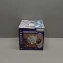 The Honest Company Clean Conscious Overnight Diapers for Sensitive Skin, Hypoallergenic Fragrance-Free Baby Diapers, Cozy Cloud and Star Signs Design, Club Box, Size 4 (2237 lbs), 48 Count