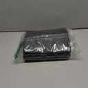 5 Pack 40-inch Suit Bag Garment Bag for Travel and Storage, Garment Bags for Hanging Clothes with Zipper and Visible Transparent Window, Black