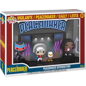 Funko Pop! Moments Deluxe: Vigilante/Peacemaker/Eagly/Leota - Collectable Vinyl Figure - Gift Idea - Official Merchandise - Toys for Kids & Adults - TV Fans - for Collectors and Display