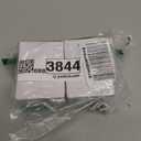 Pink Bow Bathroom Canister Set of 2 Qtip Holder Clear Plastic Jars Holder Dispense Bathroom Organizer Storage Jars with Lids Home Decor (MultiA003)